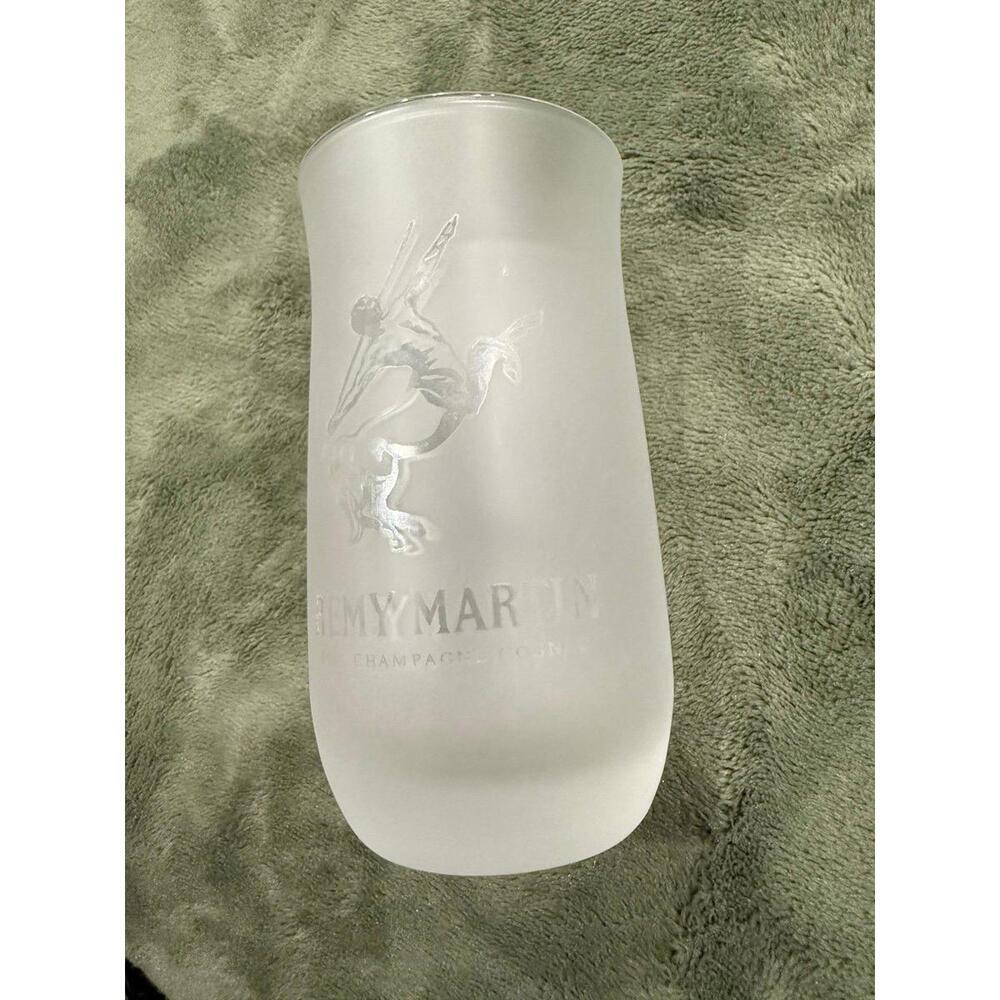 VTG Frosted Remy Martin Glass
